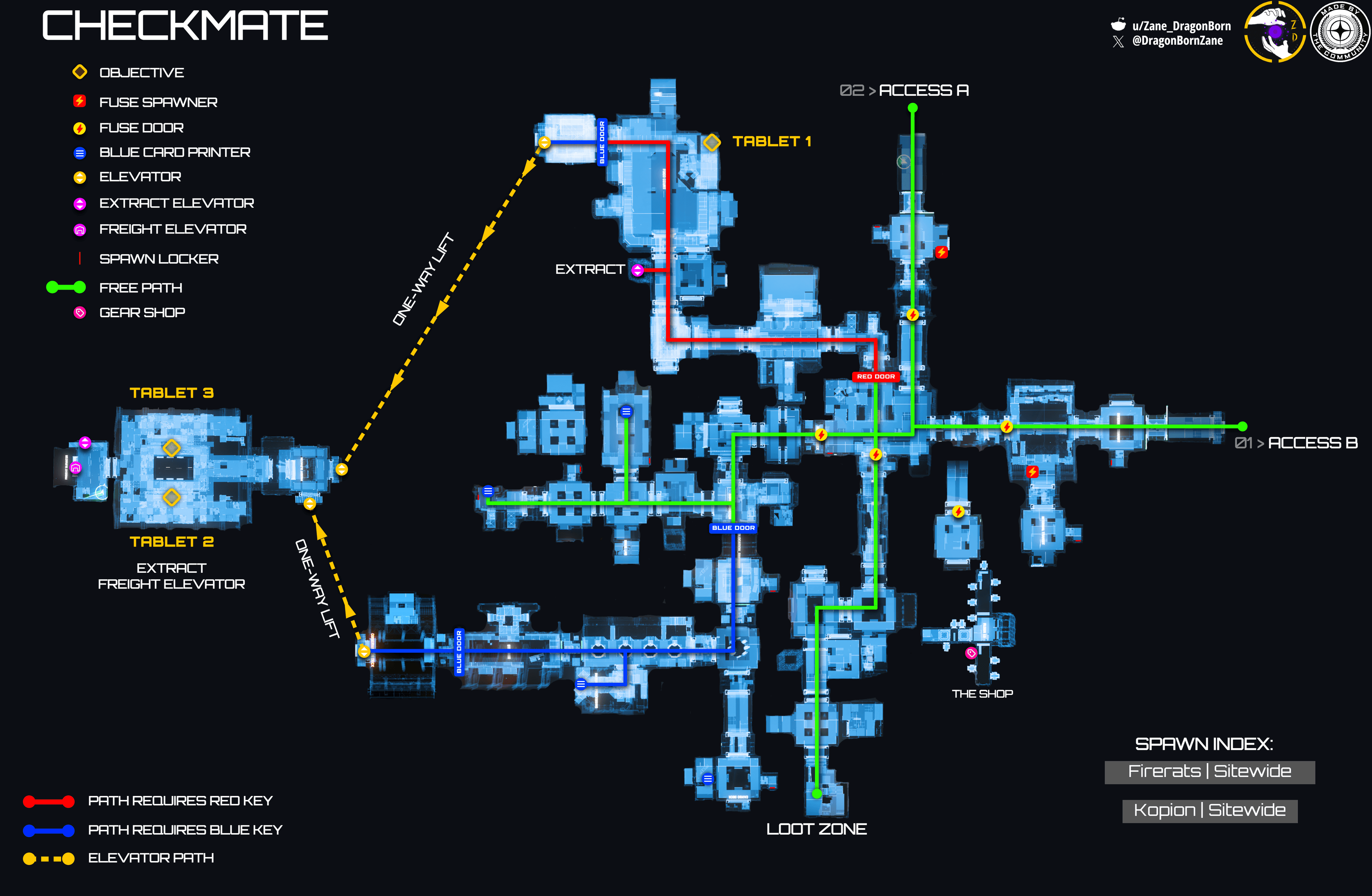 Checkmate map